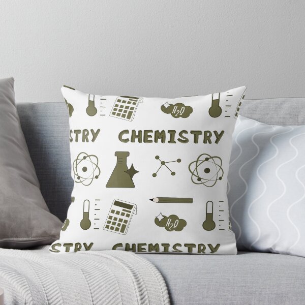 Item preview, Olive Green Chemistry Subject Sticker Pack designed and sold by The-Goods.