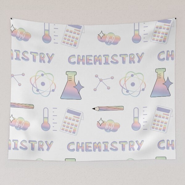 Item preview, Pastel Rainbow Chemistry Subject Sticker Pack designed and sold by The-Goods.