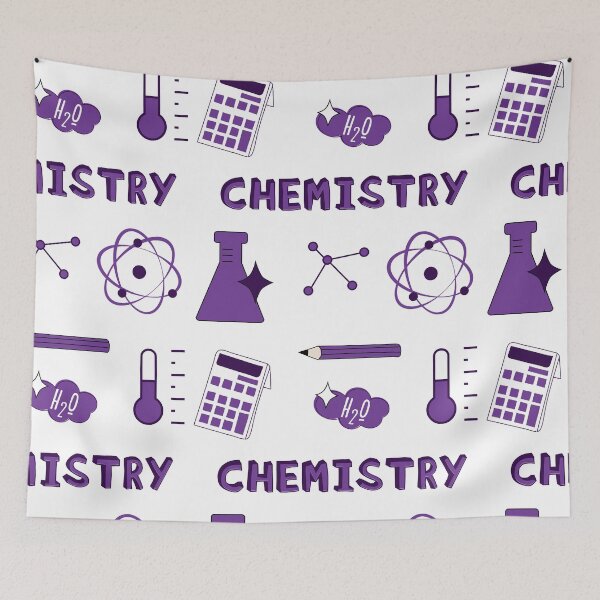 Item preview, Purple Chemistry Subject Sticker Pack designed and sold by The-Goods.