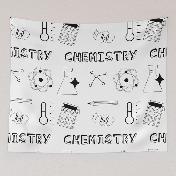 Item preview, White Chemistry Subject Sticker Pack designed and sold by The-Goods.