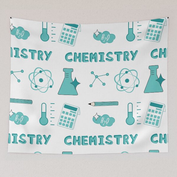 Item preview, Teal Chemistry Subject Sticker Pack designed and sold by The-Goods.