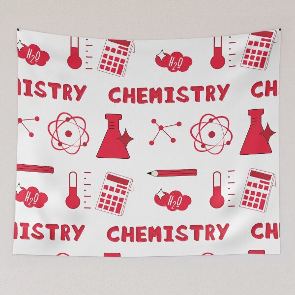 Item preview, Red Chemistry Subject Sticker Pack designed and sold by The-Goods.
