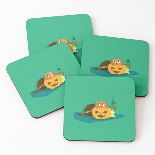 Item preview, Halloween - Cat - Pumpkin - Spider designed and sold by mstfcntrk.