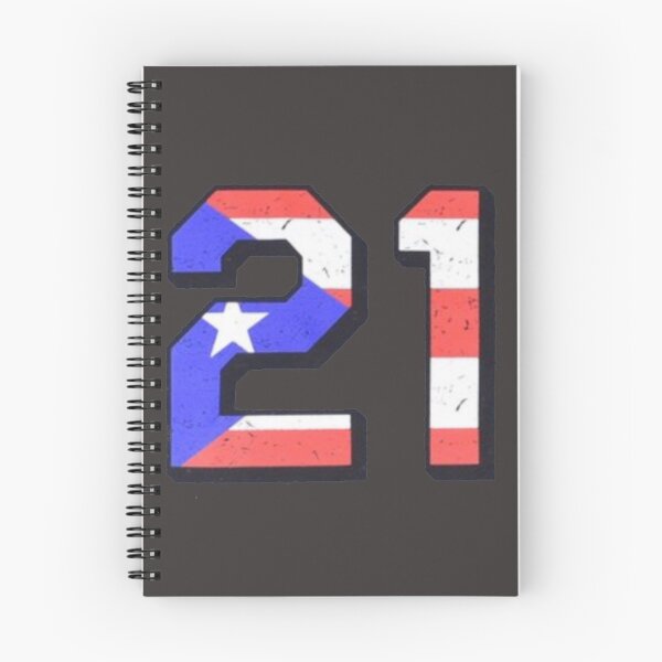 Item preview, Retired Numbers: #21 Clemente - Puerto Rico designed and sold by AmericanTeeCo.