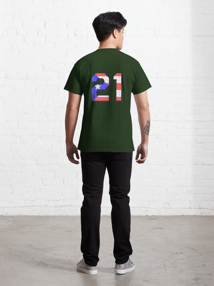 Proud For Puerto Rico Roberto Clemente 21 T Shirt - Yeswefollow