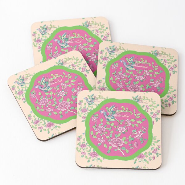 Item preview, Pink PERANAKAN PLATE  designed and sold by designsMM.