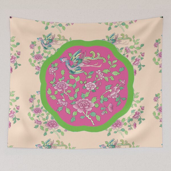 Item preview, Pink PERANAKAN PLATE  designed and sold by designsMM.