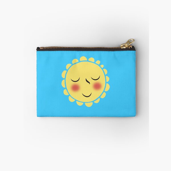 Item preview, Flower sunny happy sleepy face designed and sold by jazzydevil.