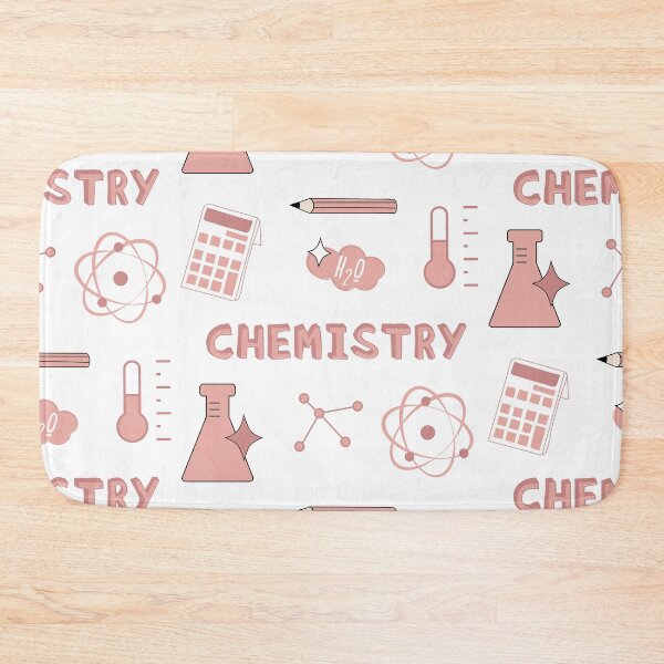 Item preview, Peach Blush Pink Chemistry Subject Sticker Pack designed and sold by The-Goods.