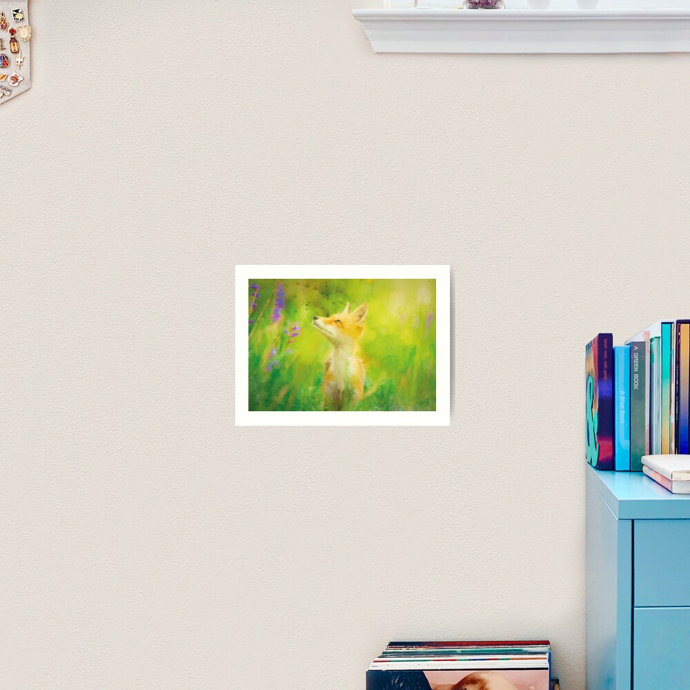 Enchanted Fox Art Print