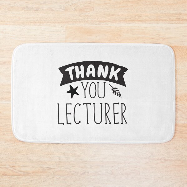 Item preview, Thank you lecturer designed and sold by jazzydevil.