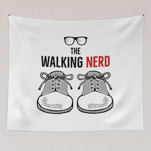 Item preview, The Walking Nerd designed and sold by EmNe.