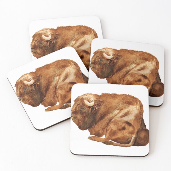 Item preview, European bison designed and sold by Shoshina.