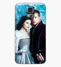 Schnee und Charming Comic Poster Logoless Design Hülle & Klebefolie für Samsung Galaxy