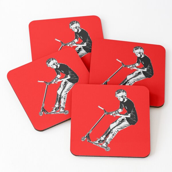 Item preview, Mid-Air Turn - Stunt Scooter Move designed and sold by NaturePrints.