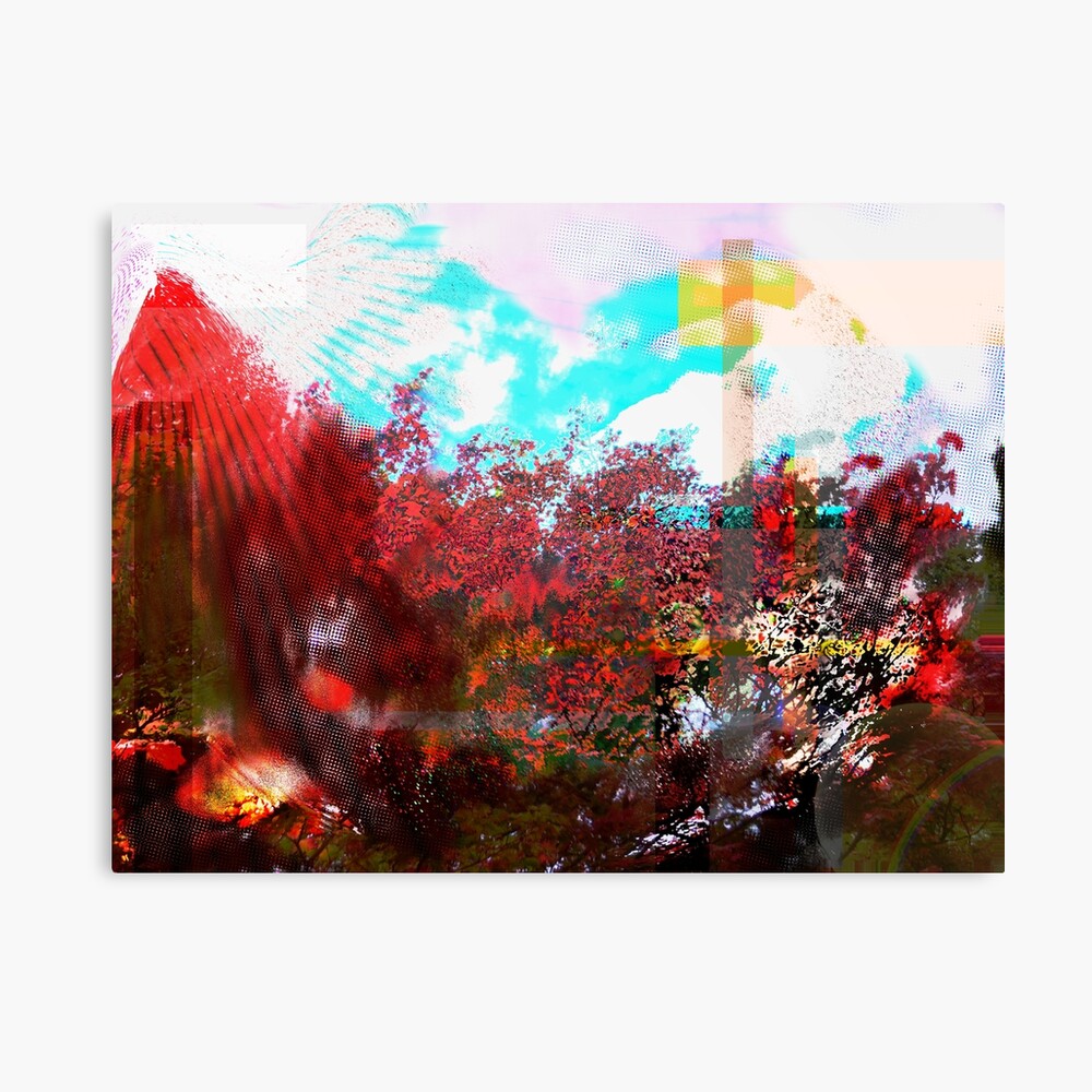 Earth Exploded in Autumn Canvas Print