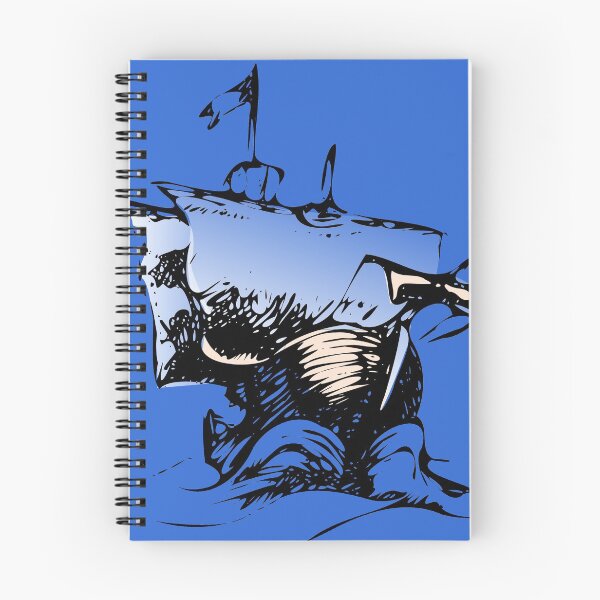 Item preview, viking boat sketch designed and sold by PawandFang.