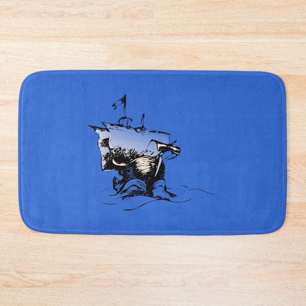 Item preview, viking boat sketch designed and sold by PawandFang.