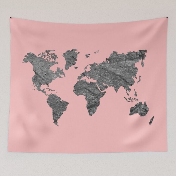 Item preview, World Map Outline Silhoutte designed and sold by hollanov98.
