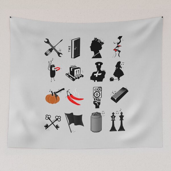 Item preview, Rockband Pictogram Festival designed and sold by Quentin1984.