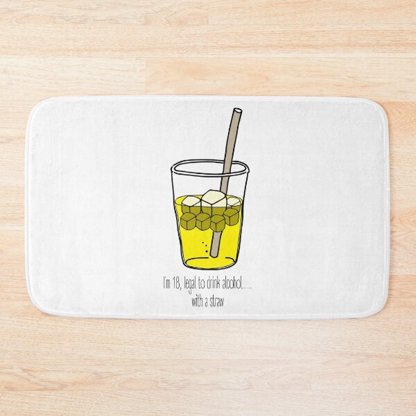 Item preview, I`m 18, legally to drink alcohol ... with a straw designed and sold by SVDesignatVasil.