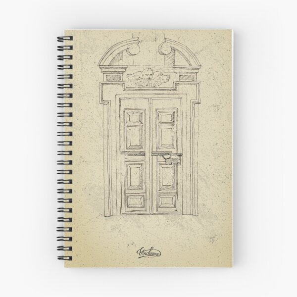 Item preview, Italian old vintage door grapgics designed and sold by Vinchenko.
