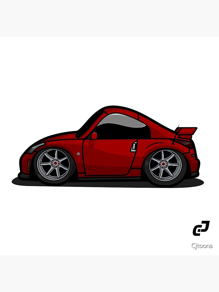 cjtoons - red 350z