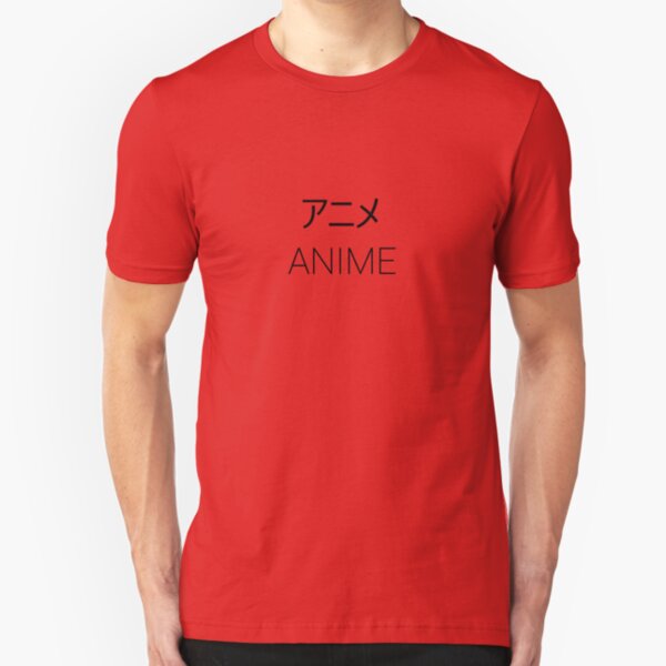 Anime Nippon Slim Fit T-Shirt
