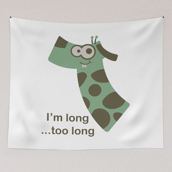 Item preview, I`m long .... too long designed and sold by SVDesignatVasil.