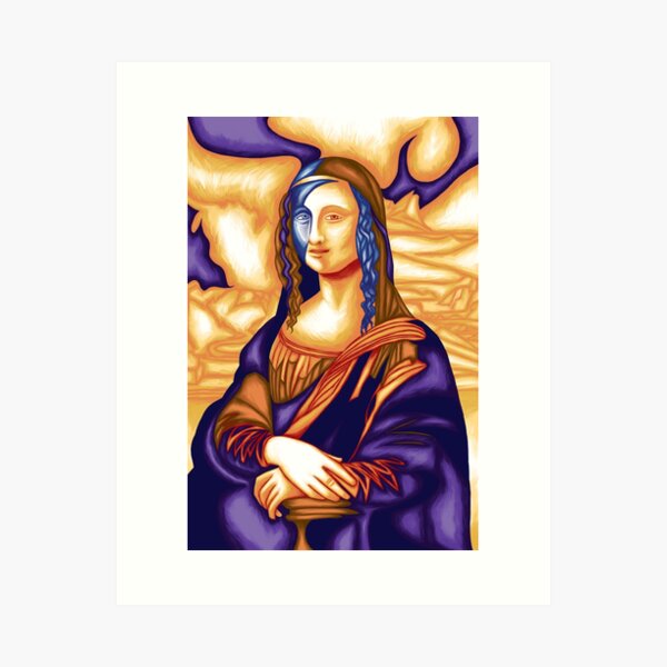 Mona Lisa 88 Art Print