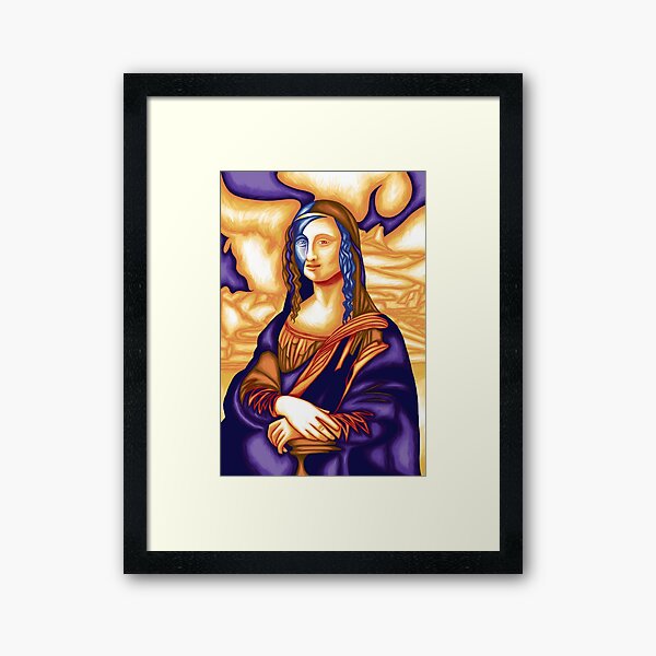 Mona Lisa 88 Framed Art Print