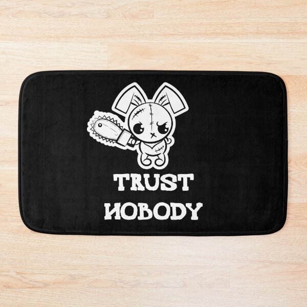 Item preview, Trust Nobody Grumpy Voodoo Bunny  designed and sold by ProjectX23.
