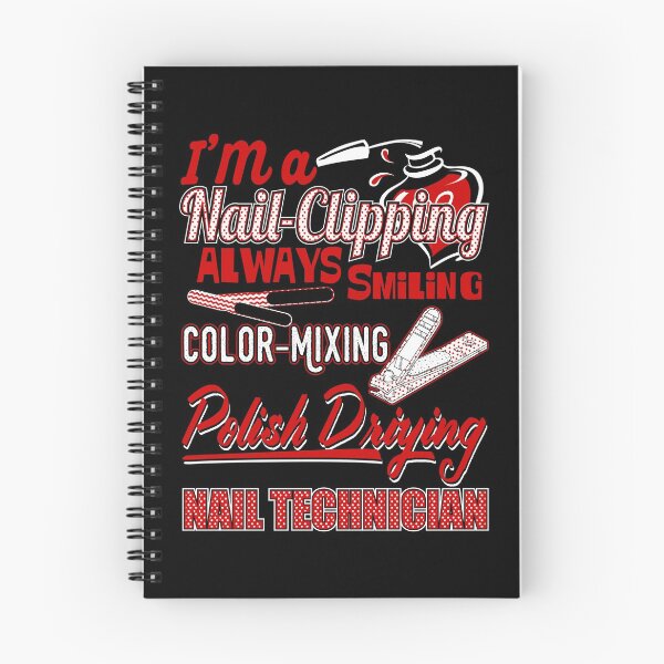 Item preview, I'm A Nail Clipping Always Smiling Color Mixing Polish Drying Nail Technician designed and sold by Superhero Gear.