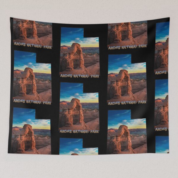 Item preview, Utah State Outline (Arches National Park) designed and sold by gorff.