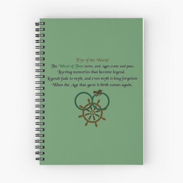 Item preview, Thus Spins the Wheel of Time designed and sold by ALifeSavored.