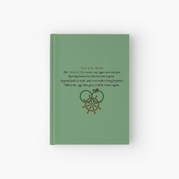 Thus Spins the Wheel of Time Hardcover Journal