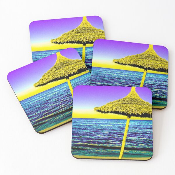 Item preview, Pop Art Beach Umbrella designed and sold by essentialimage.