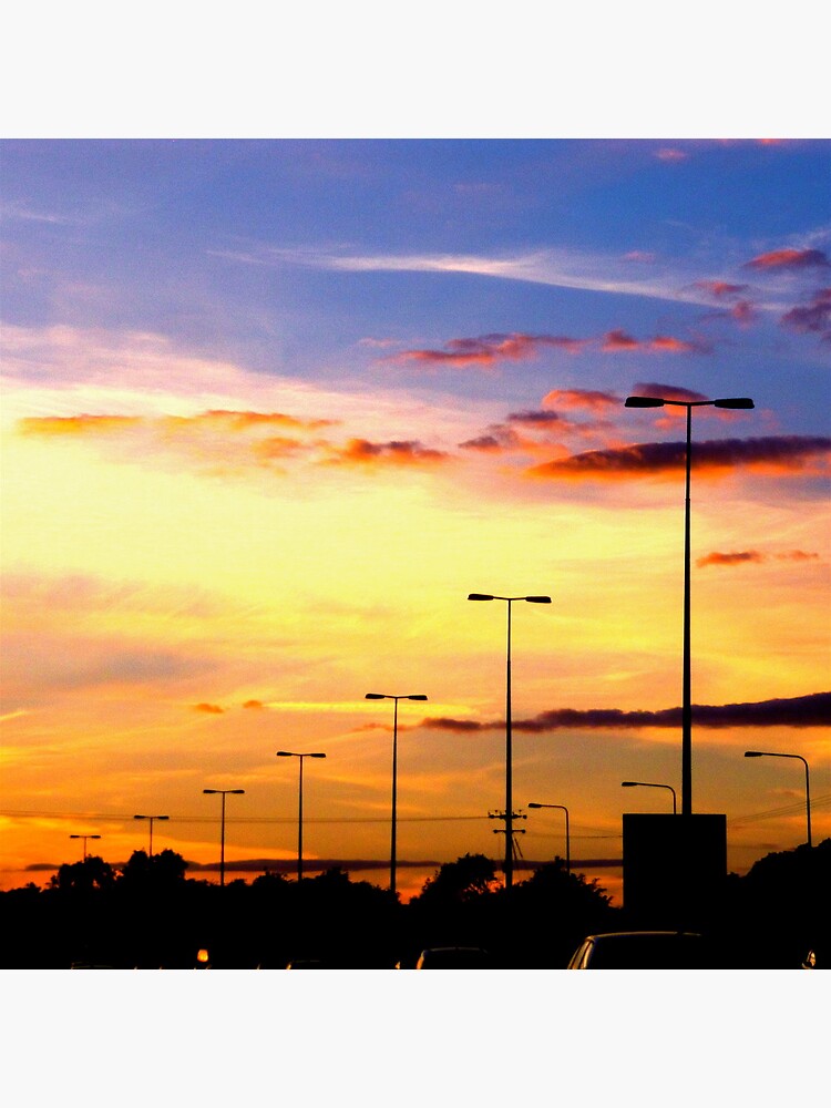 Sunset Lamp Posts by Briandamage