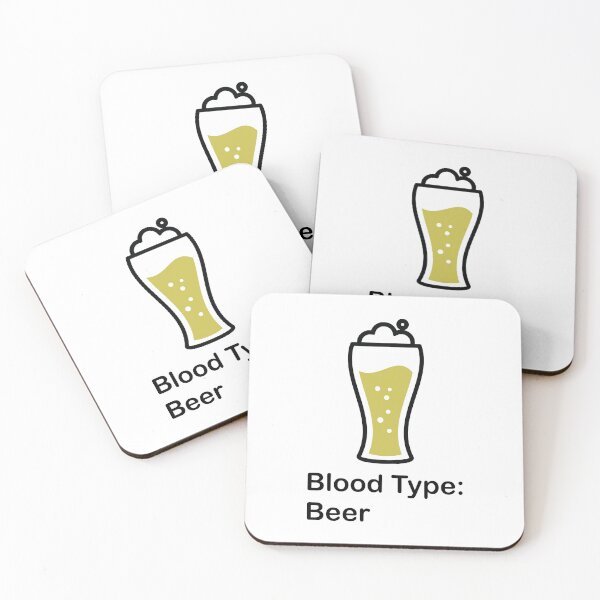 Item preview, Blood Type: Beer designed and sold by SVDesignatVasil.