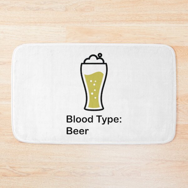 Item preview, Blood Type: Beer designed and sold by SVDesignatVasil.