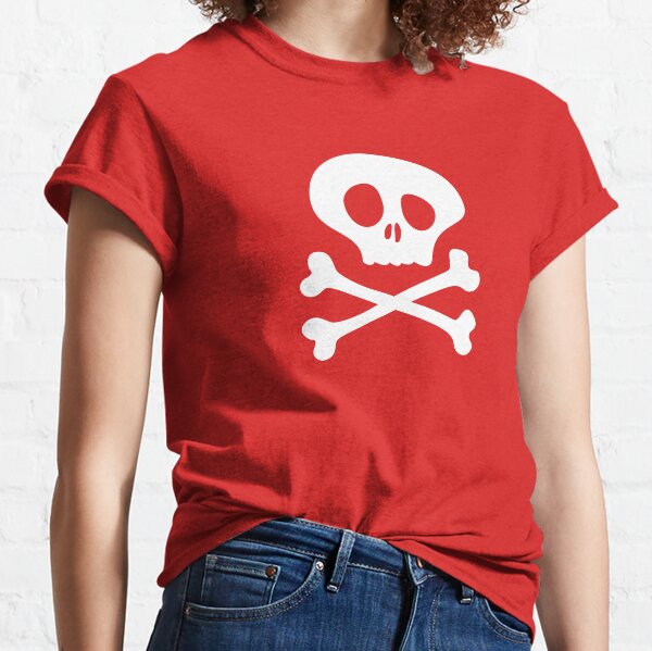 Item preview, Funny Halloween Scary Skull and Crossbones - Costume designed and sold by aqualiontees.