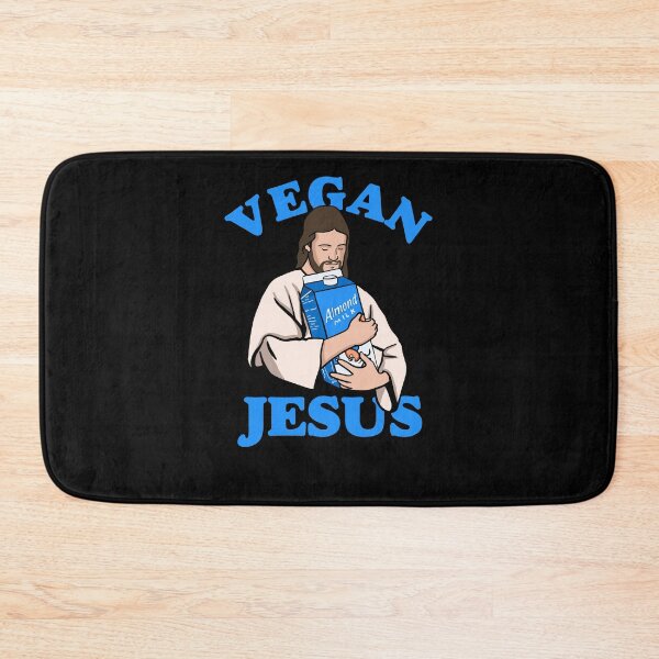 Item preview, Vegan Jesus  - Eat Plants - Friends Not Food designed and sold by isstgeschichte.