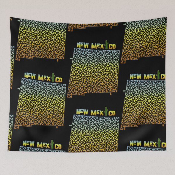 Item preview, New Mexico State Outline Desert Themed Maze & Labyrinth designed and sold by gorff.