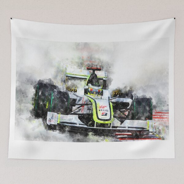 Item preview, Jenson Button, Brawn 2009 designed and sold by Theodor Decker.