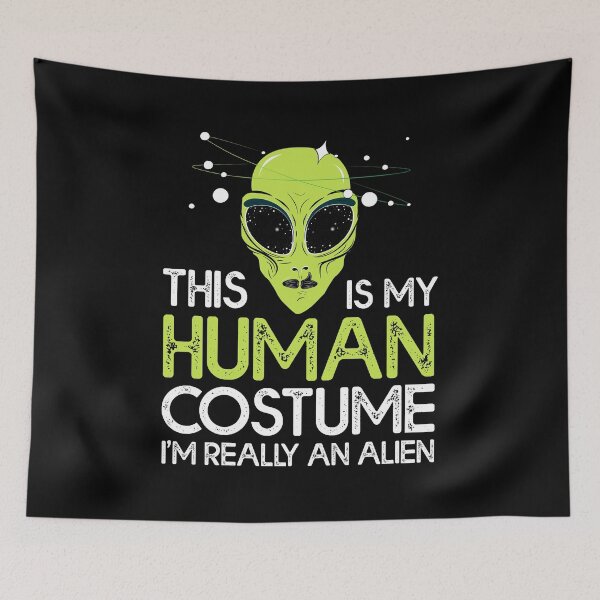 Item preview, Alien Costume Human Halloween Men Women designed and sold by ZNOVANNA.