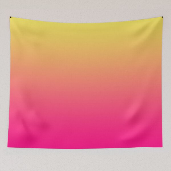 Item preview, PINK CORN yellow OMBRE GRADIENT - JUST PINK AND JUST YELLOW TO MAKE #PINKYCORN designed and sold by ozcushions.