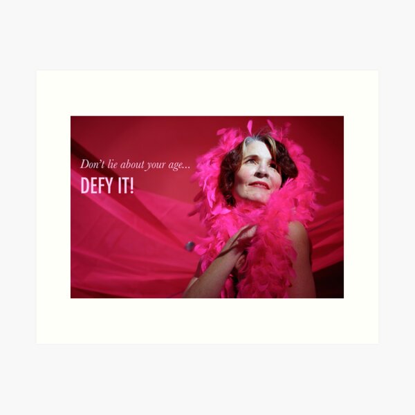Defy it Art Print