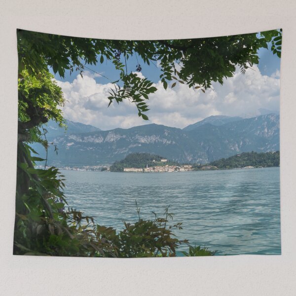 Item preview, Framing Bellagio - Lake Como and the Mountains on a Perfect Summer Day designed and sold by Georgia Mizuleva.