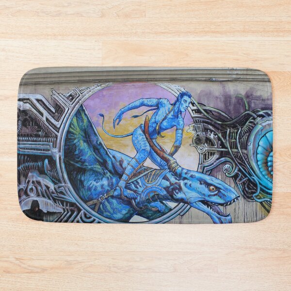 Item preview, Avatar Sky Rider Street Art designed and sold by PODLizardWizard.