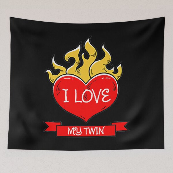 Item preview, Twins Love Shirt - Twins Love Boys And Girls - Twin Girls - Twin Friends - Best Friends designed and sold by happygiftideas.